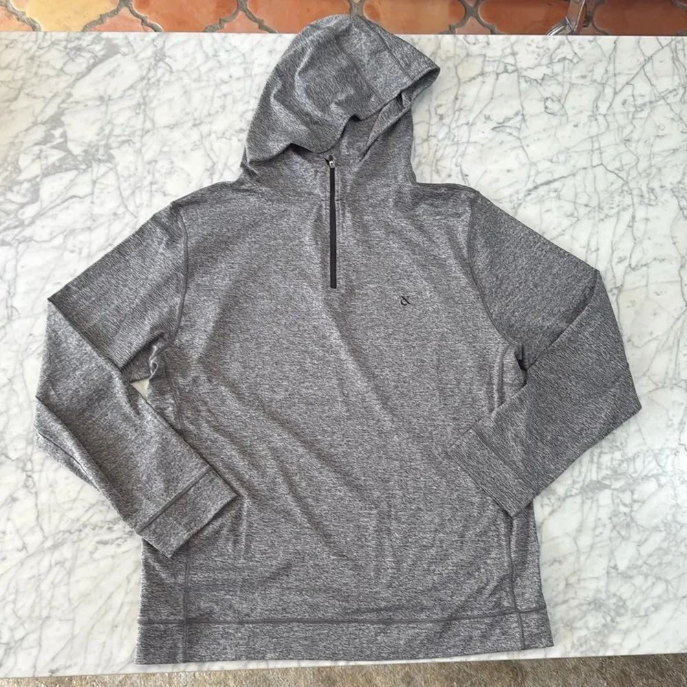 Devereux Golf Pullover Hoodie Gray Size XL